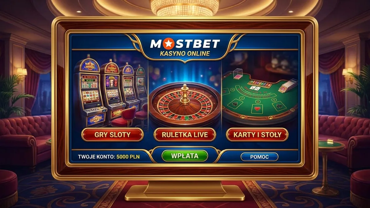 Gry kasynowe Mostbet
