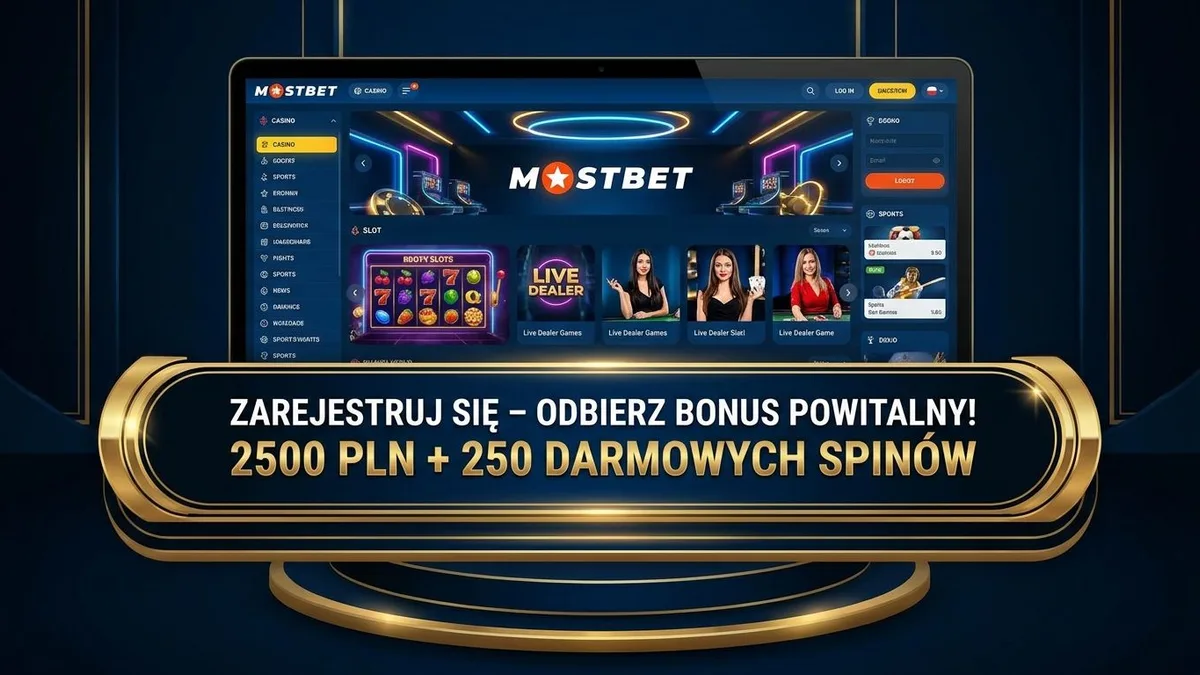 Rejestracja z bonusem w Mostbet