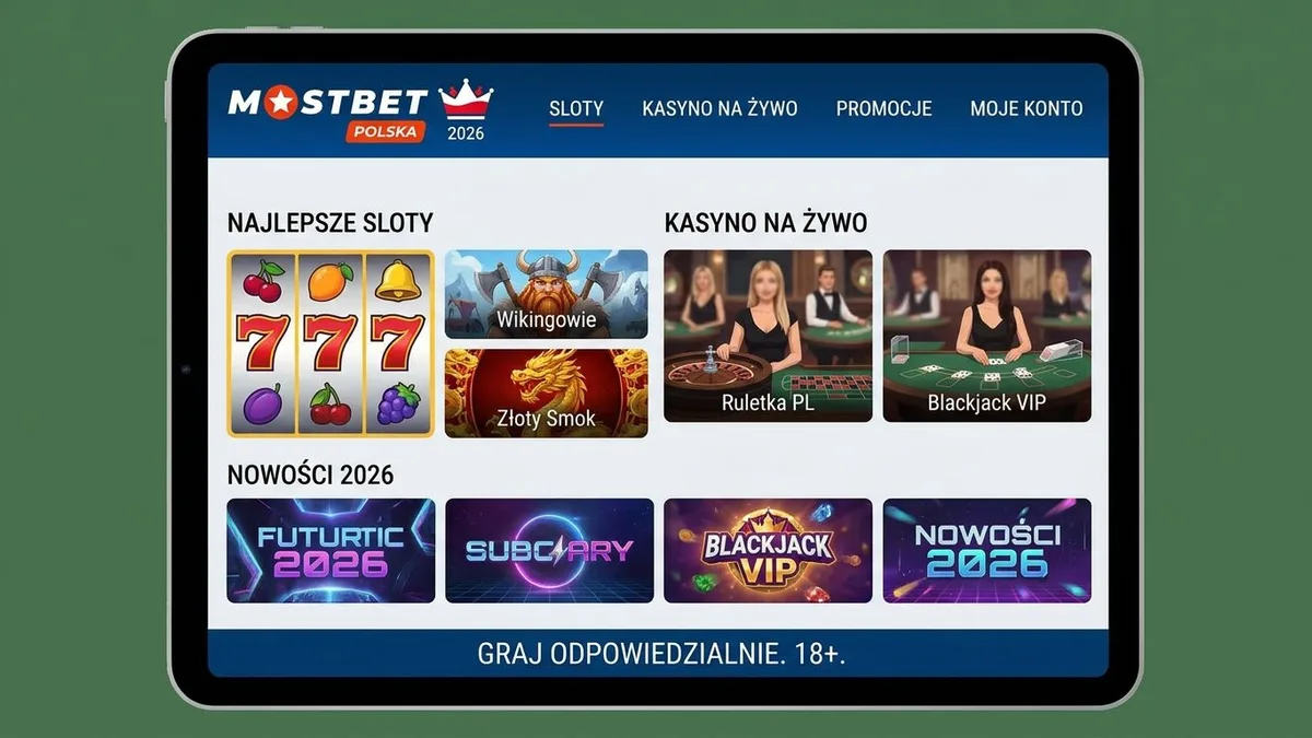 Gry kasynowe Mostbet